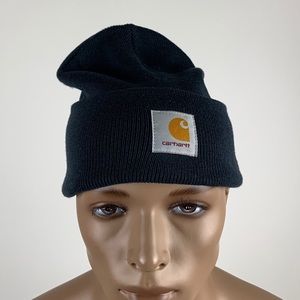 CARHARTT LOGO PATCH BEANIE